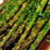 Easy Asparagus with Balsamic Glaze