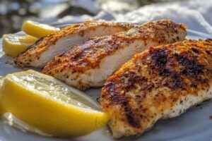 Cajun Grilled Chicken with Alabama White Sauce