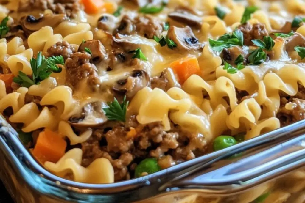 4-Ingredient Hamburger Casserole