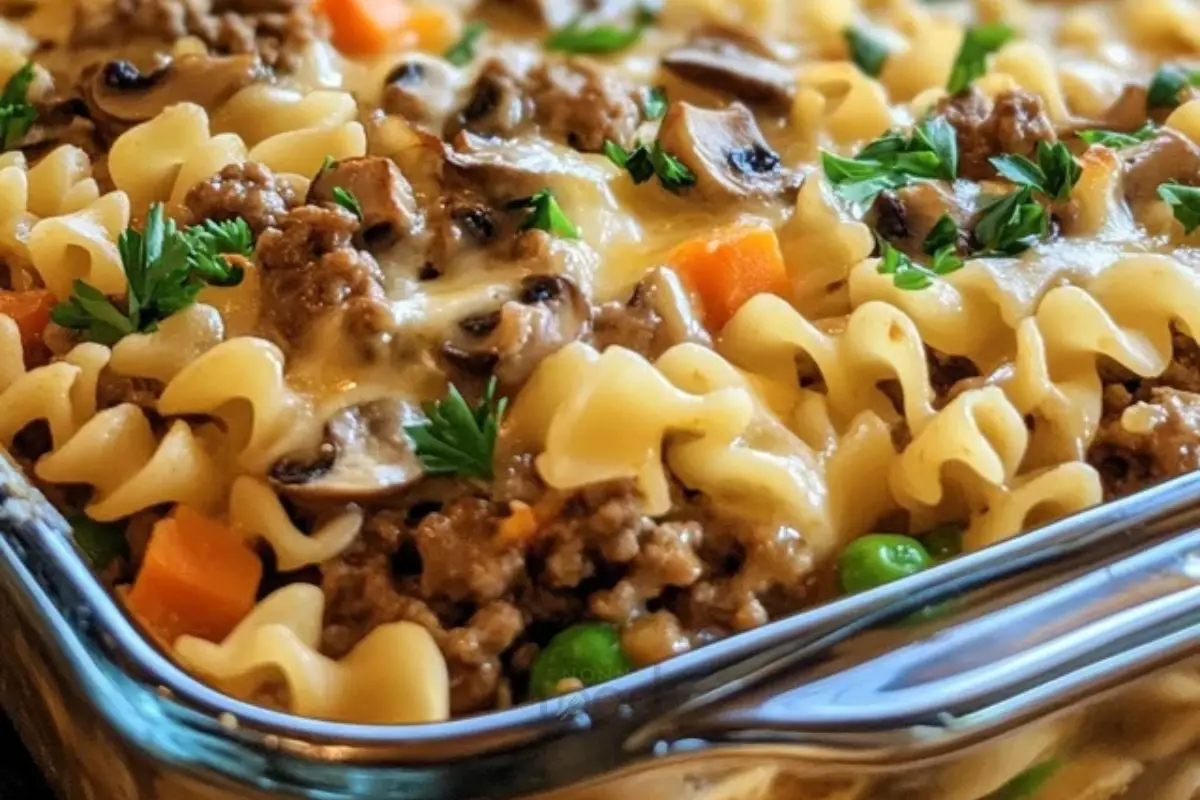 4-Ingredient Hamburger Casserole