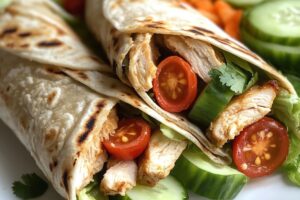 Grilled Chicken Ranch Wraps