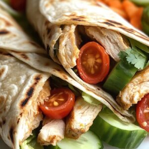 Grilled Chicken Ranch Wraps