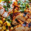 Street Corn Chicken Rice Bowl