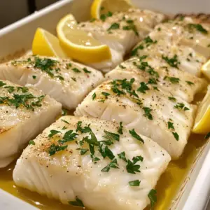 Delicious Baked Halibut with Lemon and Herbs