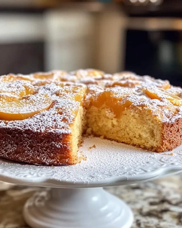 Summer Peach Cake Recipe