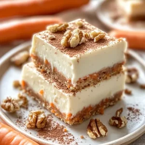 Decadent Carrot Cake Bars