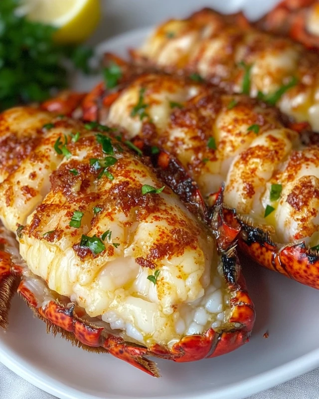 Garlic Butter Lobster Tails