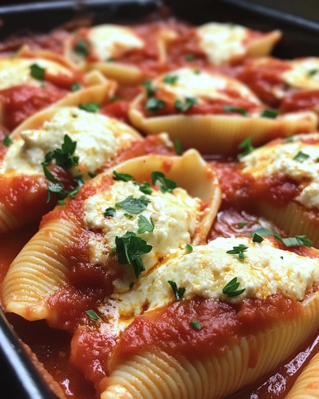 Seafood Stuffed Shells