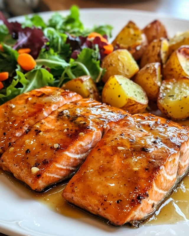 Salmon & Roasted Potatoes