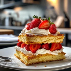 Fresh Strawberry Shortcake