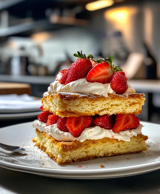 Fresh Strawberry Shortcake