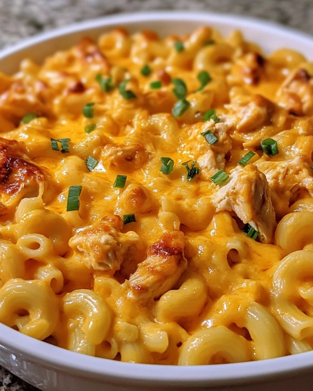 Buffalo Chicken Mac and Cheese