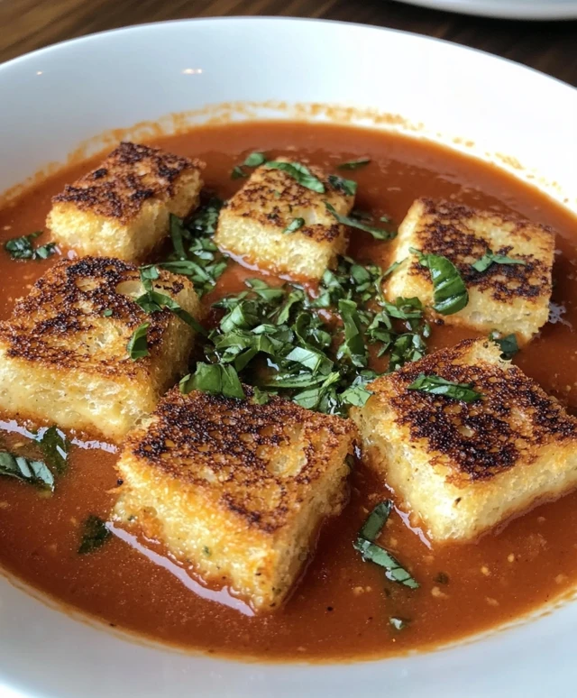 Cozy Tomato Basil Soup