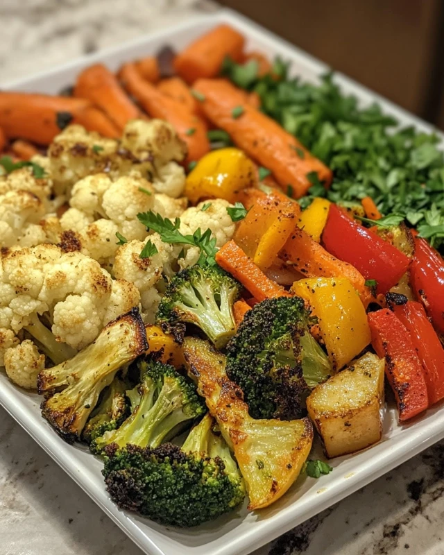 Garlic Roasted Vegetables