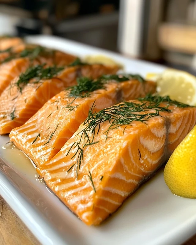 Crispy Baked Salmon with Dill