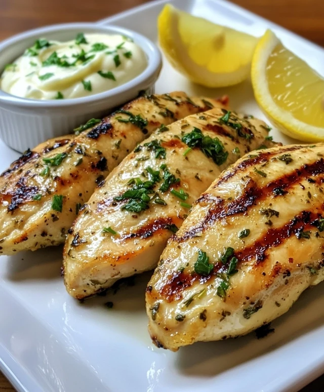 Lemon Herb Grilled Chicken