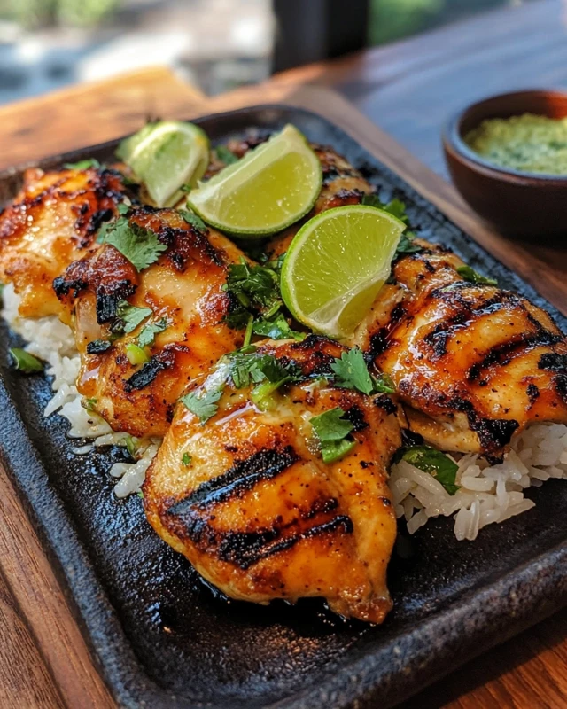 Tequila Lime Chicken Marinade