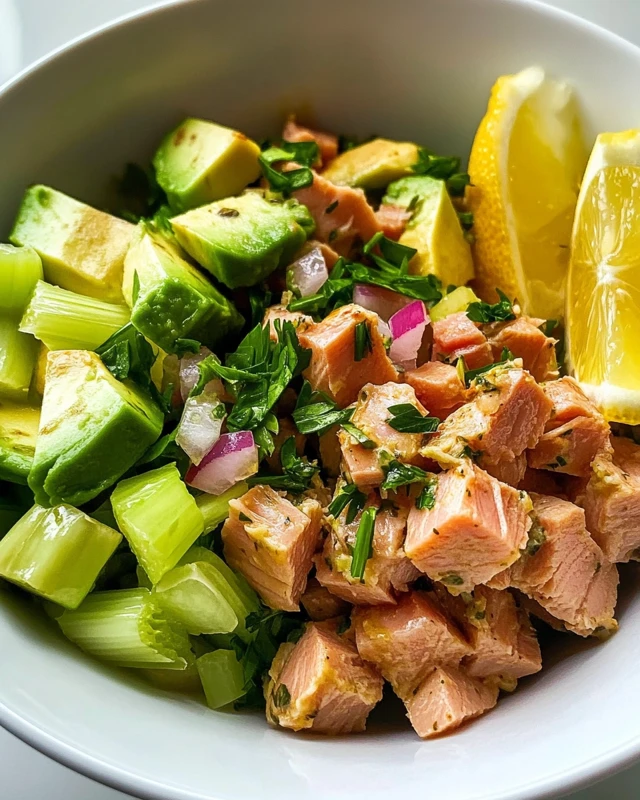  Tuna Salad with Avocado