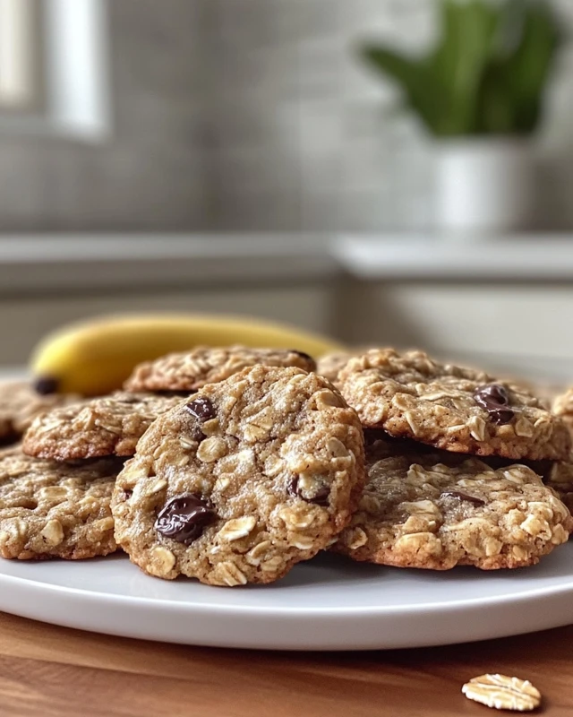 Banana Oatmeal Cookies