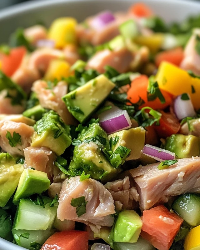 Avocado Tuna Salad