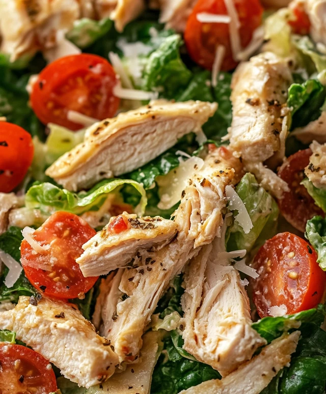 Chicken Caesar Salad Wraps