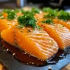 Maple Glazed Baked Salmon