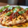 Roasted Red Pepper and Basil Pesto Chicken