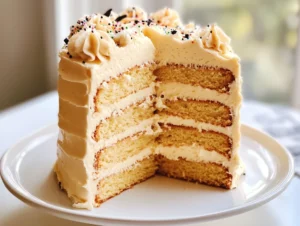 Vanilla Bean Buttercream Cake