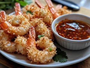 Coconut Shrimp with Sweet Chili Dipping Sauce