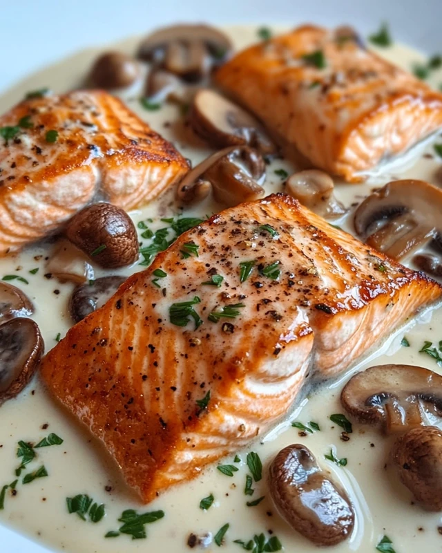 Mushroom Salmon