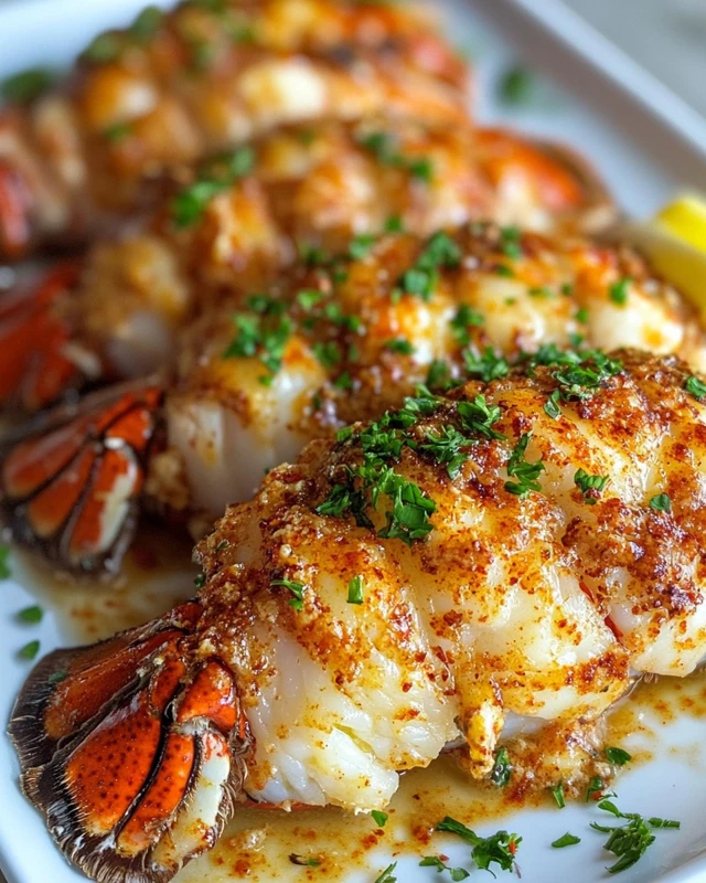 Garlic Butter Lobster Tails