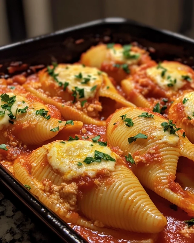 Seafood Stuffed Shells