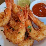 Air-Fried Shrimp with Homemade Sriracha Mayo