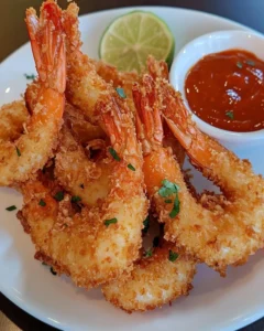 Air-Fried Shrimp with Homemade Sriracha Mayo