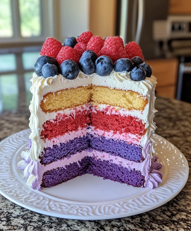 Summer Berry Cake