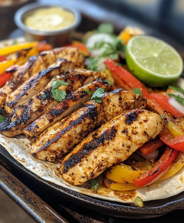 Spicy Chicken Fajita Marinade