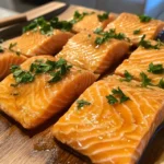 Maple Glazed Baked Salmon
