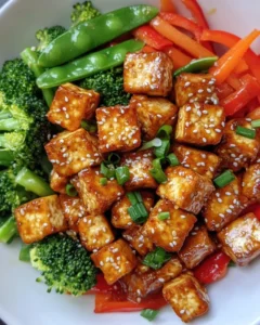 Stir-Fry with Sesame Sauce