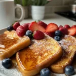 Brioche French Toast with Maple Syrup