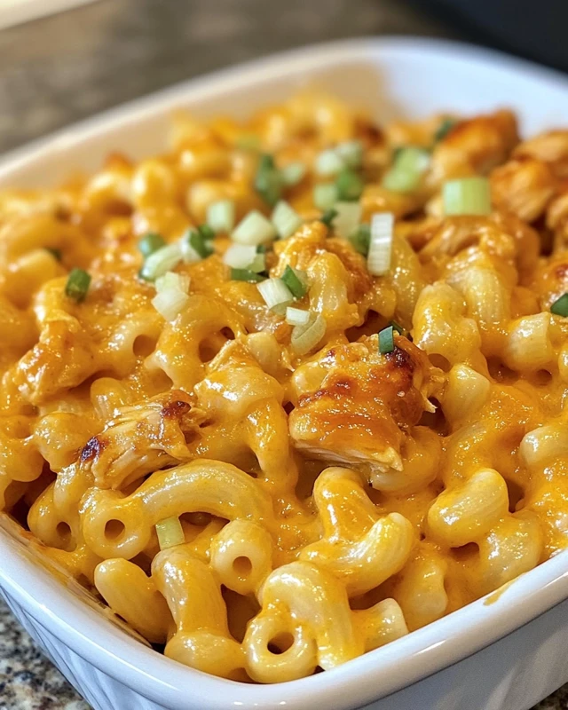 Buffalo Chicken Mac and Cheese