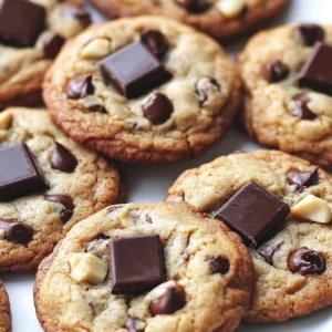 Banana Nut Cookies with Chocolate Chunks