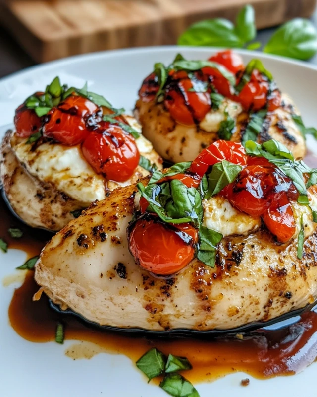 Caprese Stuffed Chicken Breasts