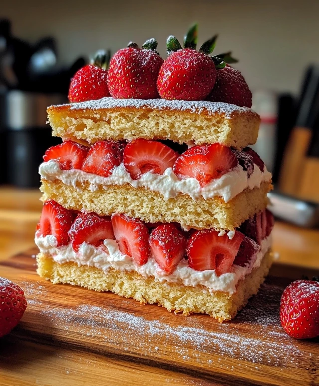 Fresh Strawberry Shortcake