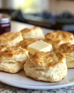 Fluffy Homemade Buttermilk Biscuits