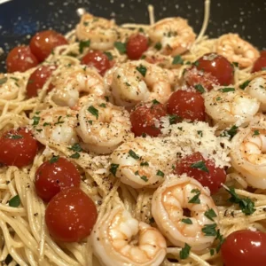 Spicy Shrimp Pasta