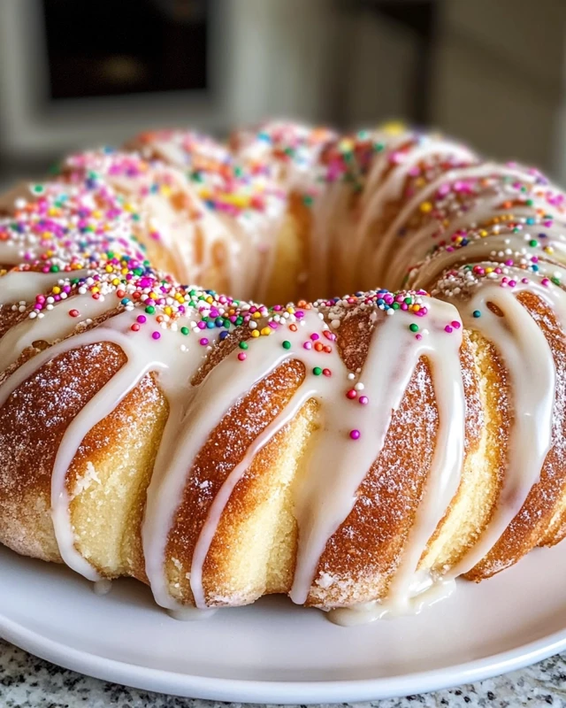 Cinnamon Roll King Cake