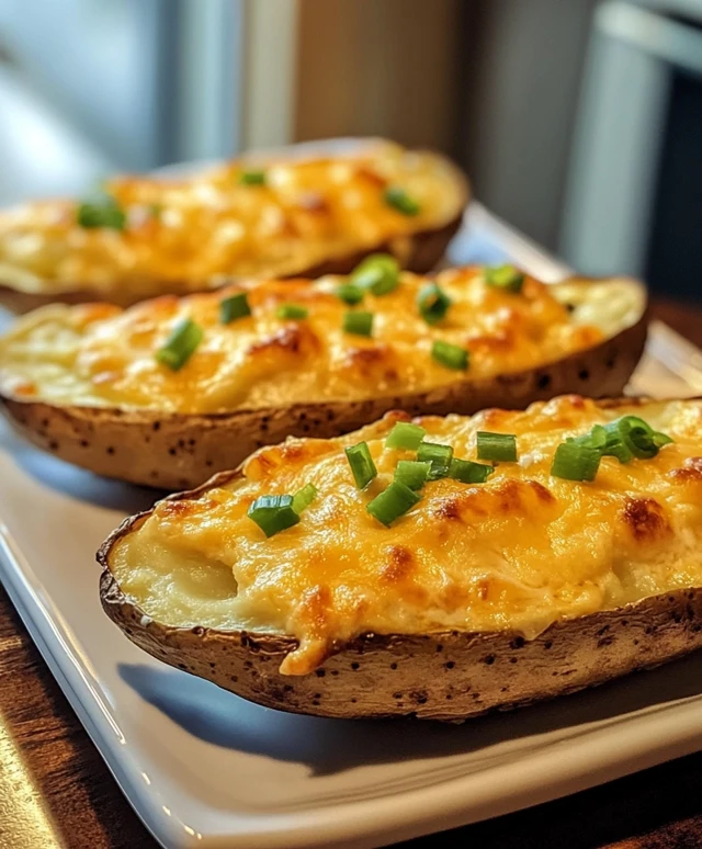 Savory Twice-Baked Potatoes