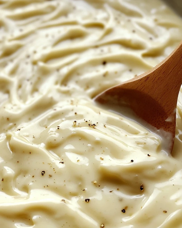 Classic Béchamel Sauce with Gruyère Cheese