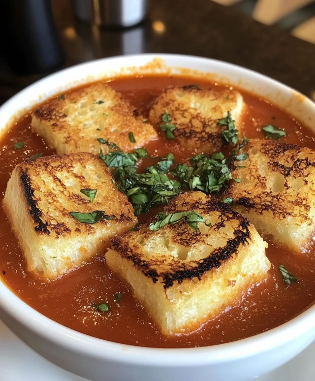 Cozy Tomato Basil Soup