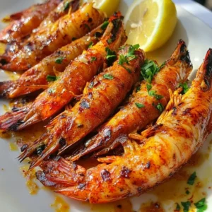 Grilled Shrimp with Garlic Butter